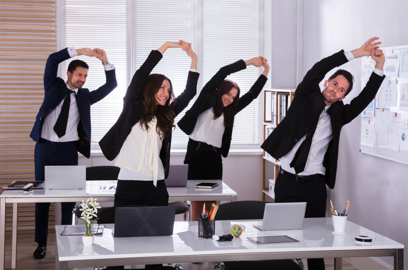 Formation Réferent interne échauffements et étirements au travail
